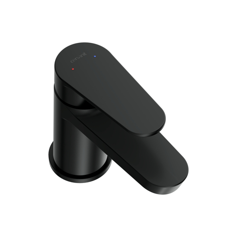 Cersanit Lara Смеситель для раковины однорычажный, черный фото 3