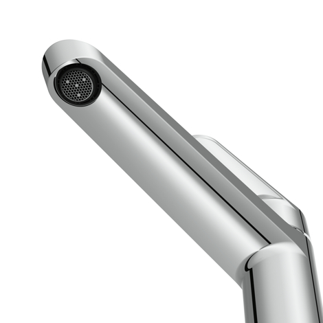 Cersanit Lara Смеситель для раковины высокий однорычажный фото 4