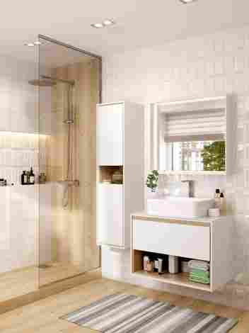 Cersanit Louna 80 Зеркало с подстветкой фото 3