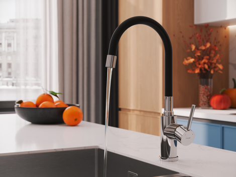 Cersanit Melar смеситель для кухни с гибким изливом фото 8