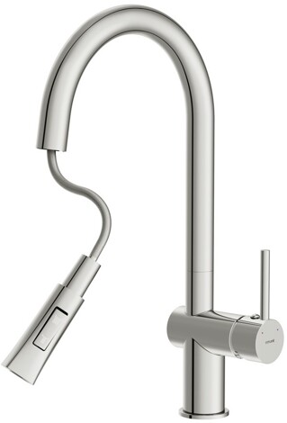 Cersanit Melar смеситель для кухни с выдвижным изливом фото 5