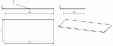 Cersanit Moduo 100 Столешница фото 2
