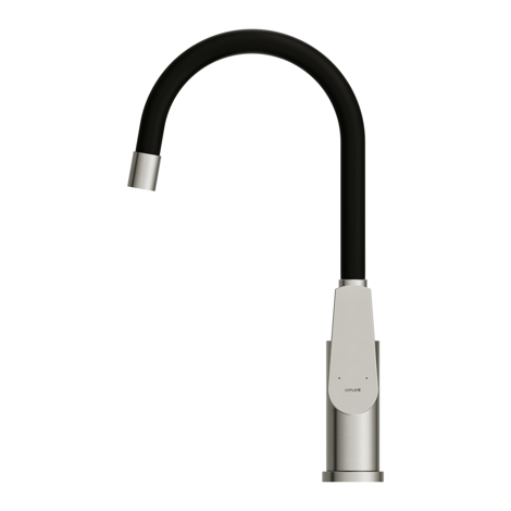 Cersanit Moduo смеситель для кухни с гибким изливом, сатин фото 7