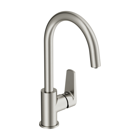 Cersanit Moduo смеситель для кухни с подключением к фильтру с питьевой водой, сатин фото 3