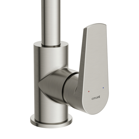 Cersanit Moduo смеситель для кухни с подключением к фильтру с питьевой водой, сатин фото 4