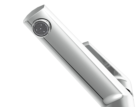 Cersanit Moduo Смеситель для раковины высокий однорычажный фото 4