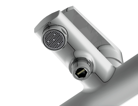 Cersanit Moduo смеситель для ванны с душем однорычажный фото 4