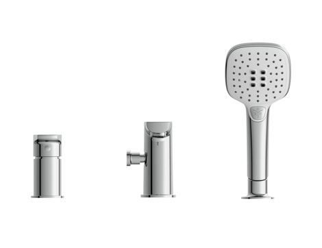 Cersanit Moduo смеситель на борт ванны на 3 отверстия фото 8