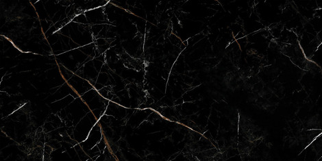 Керамогранит Nero полированный HG черный 60x120 фото 2