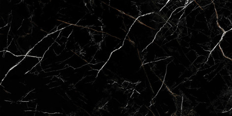 Керамогранит Nero полированный HG черный 60x120 фото 5
