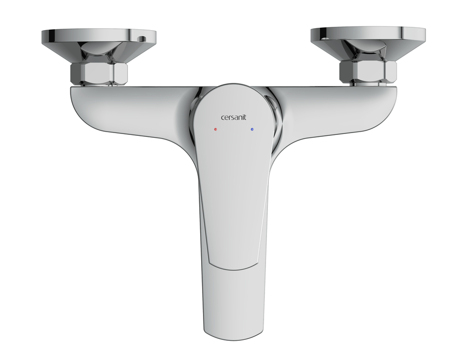 Cersanit Vero смеситель для ванны с душем однорычажный фото 7