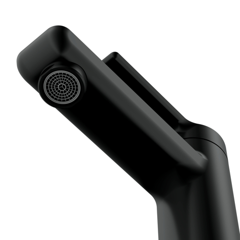 Cersanit Vibe Смеситель для раковины однорычажный, черный фото 3