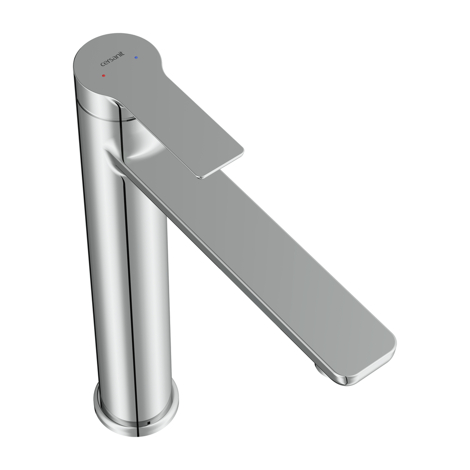 Cersanit Vibe Смеситель для раковины высокий однорычажный фото 3