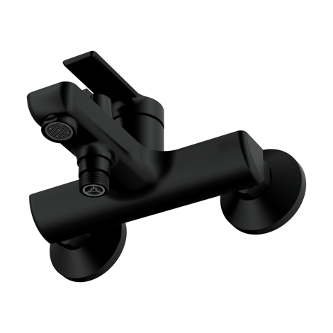 Cersanit Vibe смеситель для ванны с душем однорычажный, черный фото 5