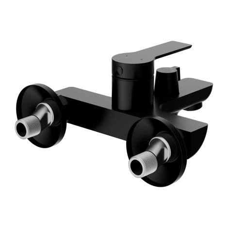 Cersanit Vibe смеситель для ванны с душем однорычажный, черный фото 7