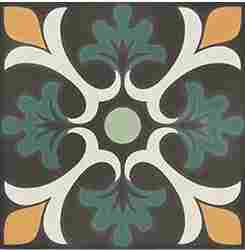 Керамогранит Sync Clover Green 15x15