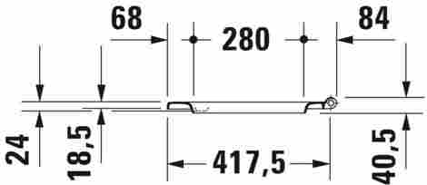 Duravit ME by Starck Крышка-сиденье, плавное опускание, White 0020190000 фото 5