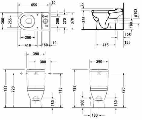 Duravit Starck 3 Унитаз напольный (чаша) 0126090000 фото 2