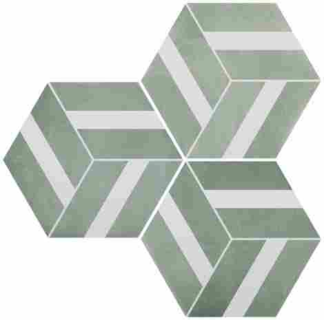 Керамогранит SIX Cementine Bari Aqua 23x27