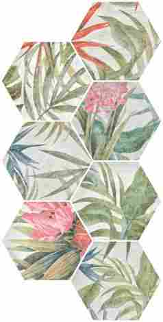 Керамогранит SIX Saona Aruba White 23x27