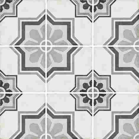 Декор Art Nouveau Capitol Grey 20x20 фото 2