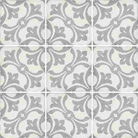 Декор Art Nouveau La Rambla Grey 20x20 фото 2