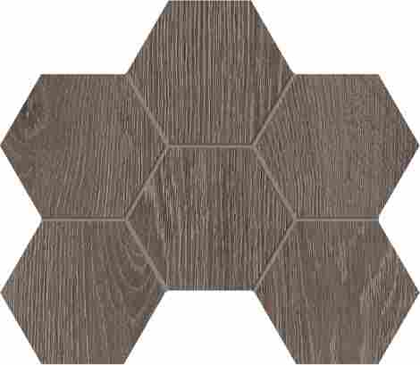 Мозаика Kraft Wood KW 03 Структурированный Hexagon