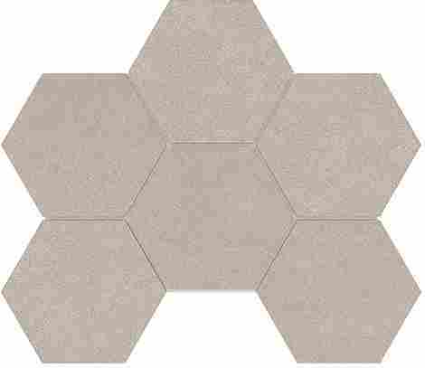 Мозаика LN01/TE01 Hexagon неполированный