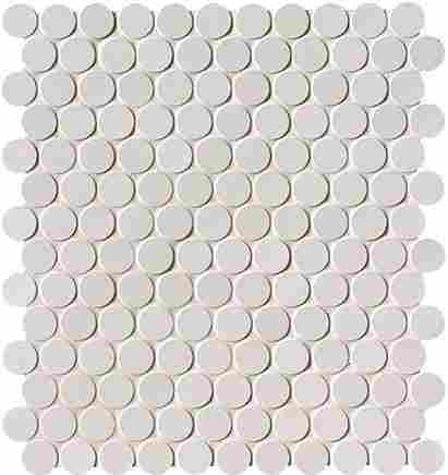 Мозаика Milano & Floor Bianco Round Mosaico Matt 2,2х2,2