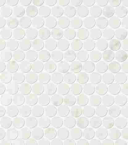 Мозаика Roma Diamond Carrara Round Mosaico 2,2х2,2