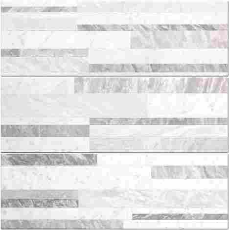 Плитка Roma Diamond Deco White 25x75 фото 2