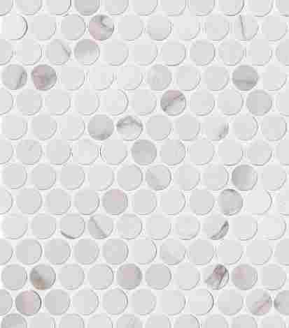 Мозаика Roma Diamond Statuario Round Mosaico 2,2х2,2