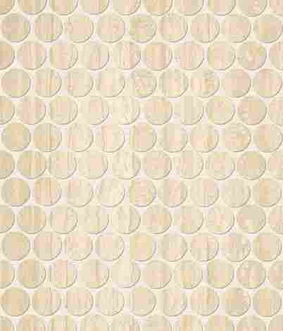 Мозаика Roma Travertino Round Mosaico