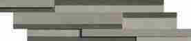 Декор Industrial Modulo Listello Sfalsato Mix 3D Sage/Plomb/Steel Soft 15x60