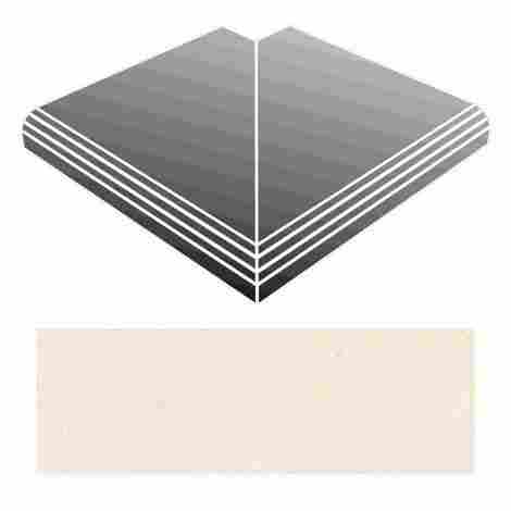 Ступень Stonwhite 2.0 Angolo Esterno Gradino 33x40