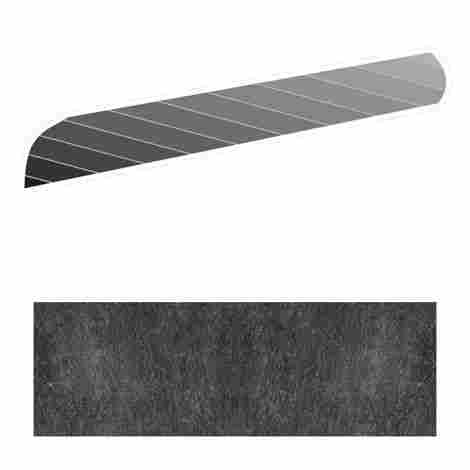 Угол Walks Black Angolo Quarter Round 1x21
