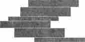 Декор Walks Gray Modulo Listello Sfalsato Naturale 21x40