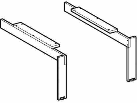 Geberit Citterio Комплект ножек, шампань фото 2