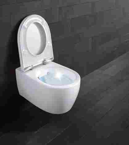 Geberit Icon Комплект подвесного безободкового унитаза с инсталляцией Sigma Платтенбау и сиденьем плавное опускание фото 9