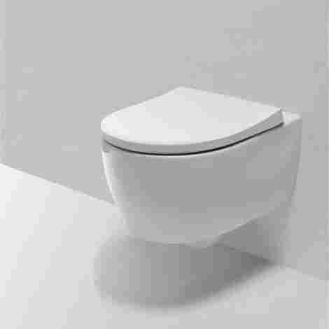 Geberit Icon Комплект подвесного безободкового унитаза с инсталляцией Sigma, сиденьем плавное опускание, клавишей Sigma 30 белый матовый фото 8