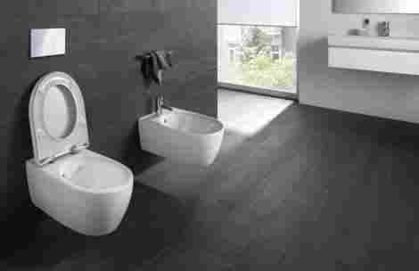 Geberit ICon Крышка-сиденье дюропласт плавное опускание, быстросъемное фото 5