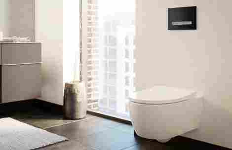 Geberit ICon Rimfree Унитаз подвесной безободковый фото 6