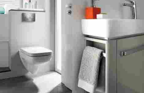 Geberit Renova Compact 50х25 Раковина подвесная/встраиваемая с отверстием под смеситель слева фото 5
