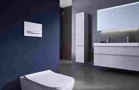 Geberit Smyle Square 120х48 Раковина подвесная/встраиваемая с двумя отверстиями под смеситель фото 5