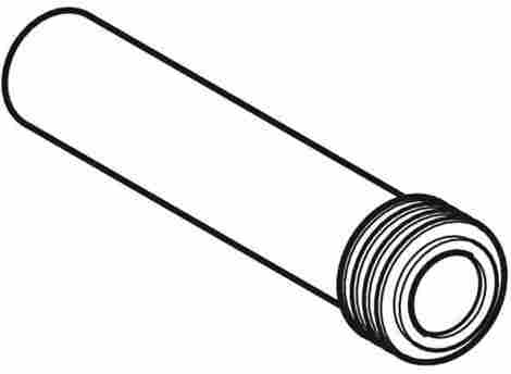 Geberit Удлинитель колена смыва с манжетой 15 см фото 2