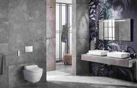 Geberit VariForm 55х40 Раковина прямоугольная встраиваемая без отверстия под смеситель, с переливом фото 5