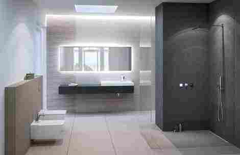 Geberit Xeno-2 160x71 Зеркало с прямым освещением и фоновой подсветкой фото 6
