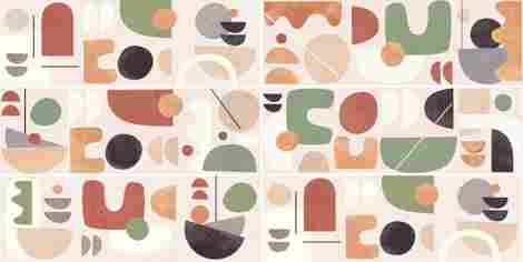 Плитка Wabi-Sabi multi wall 01 30x90
