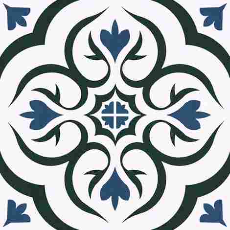 Керамогранит Hidraulicos Harrogate White 33,3x33,3
