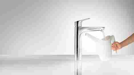 Hansgrohe Focus Смеситель для раковины высокий, однорычажный, с донным клапаном 31608000 фото 3